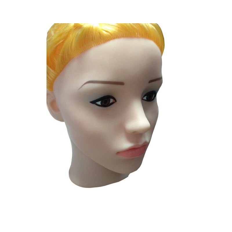 Кукла для секса с вибрацией 3D Face Love Doll блондинка