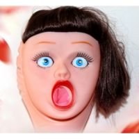 Кукла с открытым ротиком Finnish girl