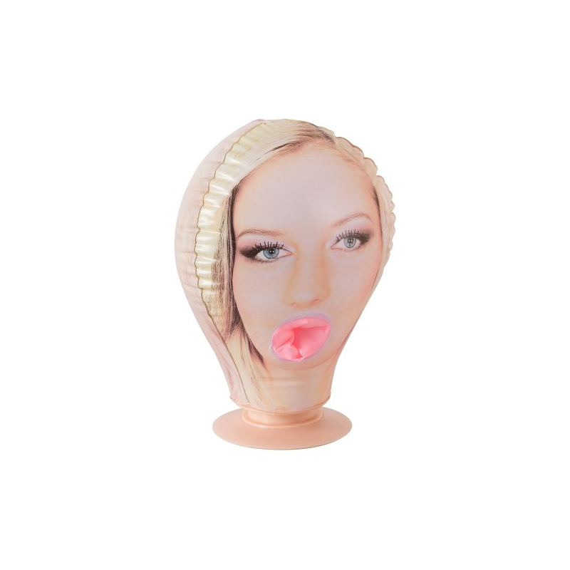 Надувная голова блондинки на присоске Fuktion Head Georgina
