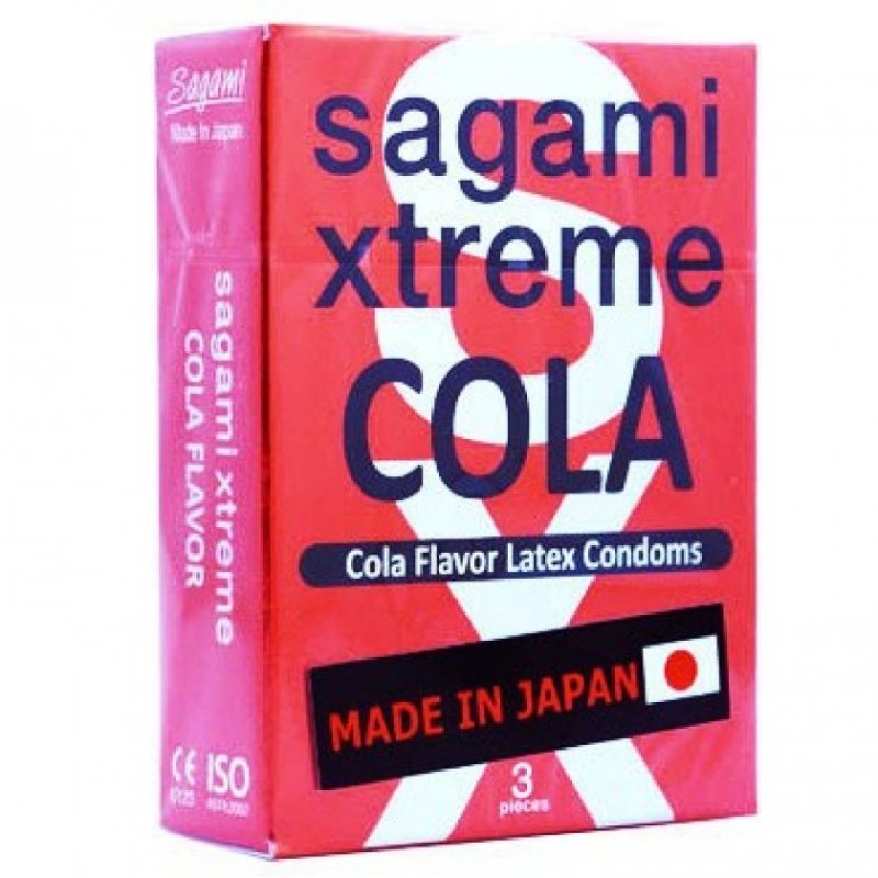 Презервативы Sagami №3 Xtreme Cola ультратонкие
