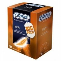 Презервативы Contex №18 Lights особо тонкие + гель Romantic 30 мл