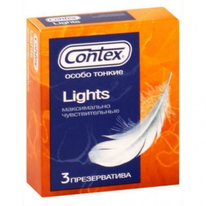 Презервативы Contex №3 Lights особо тонкие