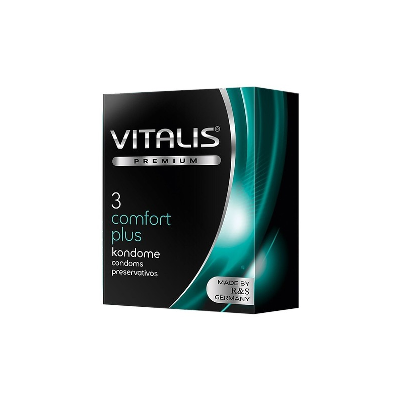 Презервативы Vitalis Premium №3 Comfort Plus анатомической формы