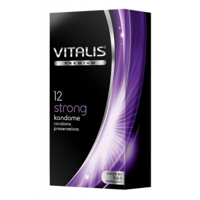 Презервативы Vitalis Premium №12 Strong - сверхпрочные