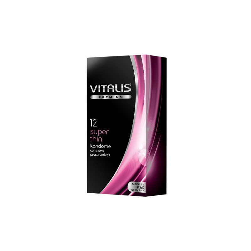Презервативы Vitalis Premium №12 Super Thin - супер тонкие