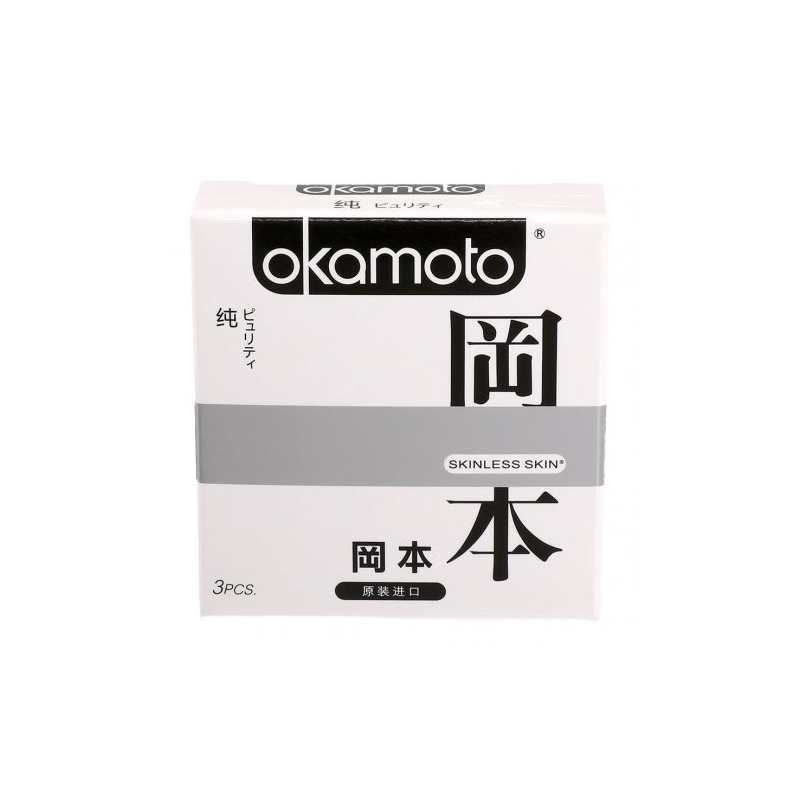 Презервативы Okamoto Skinless Skin Purity №3