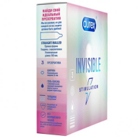 Презервативы Durex №3 Invisible Stimulation