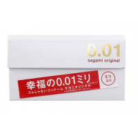 Полиуретановые презервативы Sagami Original 0,01 10 шт