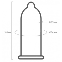 Презервативы ON Super Thin ультратонкие 0,05 мм 15 шт