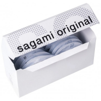 Полиуретановые презервативы Sagami Original 0,02 L-size 12 шт