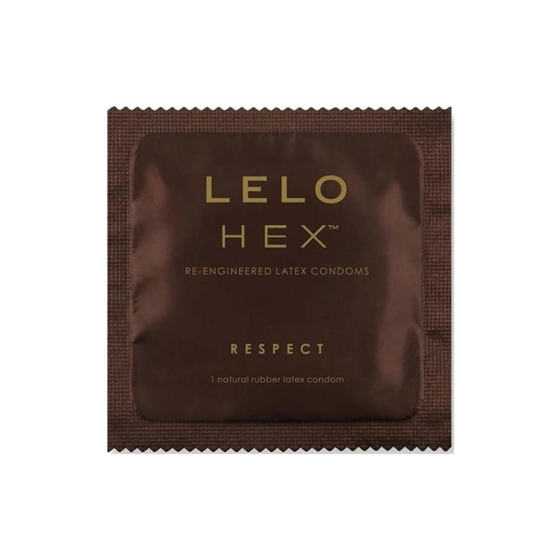 Презерватив Lelo Hex Respect XL увеличенного размера 1 шт