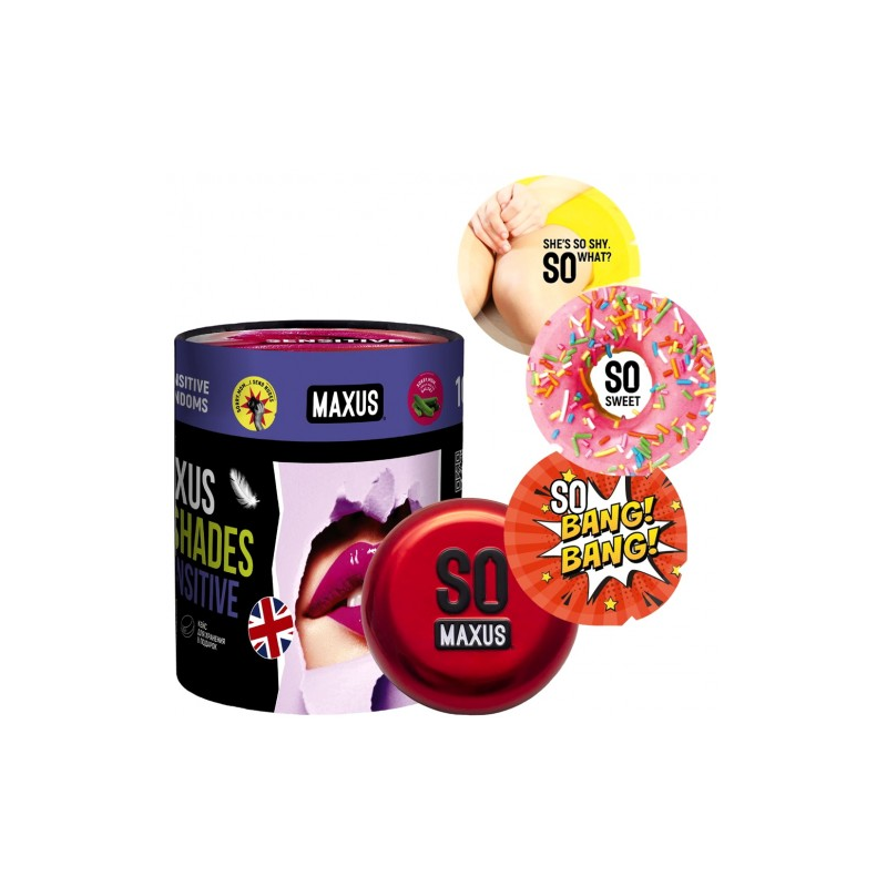 Презервативы Maxus №100 So Much Sensitive ультратонкие