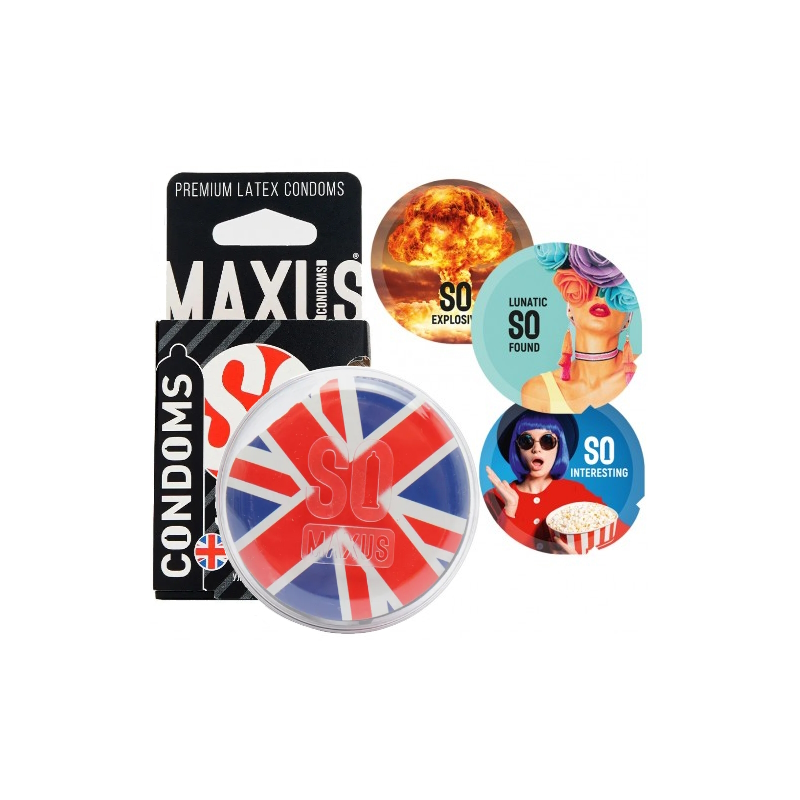 Презервативы в пластиковом кейсе Maxus №3 Air Sensitive ультратонкие с обильной смазкой