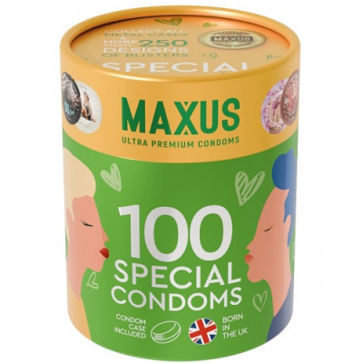 Презервативы Maxus №100 So Much Sex Special точечно-ребристые