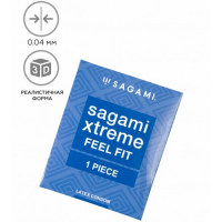 Презерватив супероблегающий Sagami Xtreme Feel Fit 1 шт