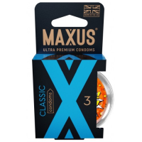 Презервативы в пластиковом кейсе Maxus №3 Classic классические