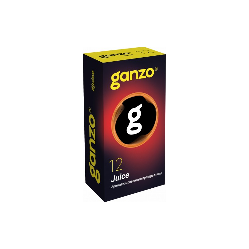 Презервативы Ganzo №12 Juice микс ароматов