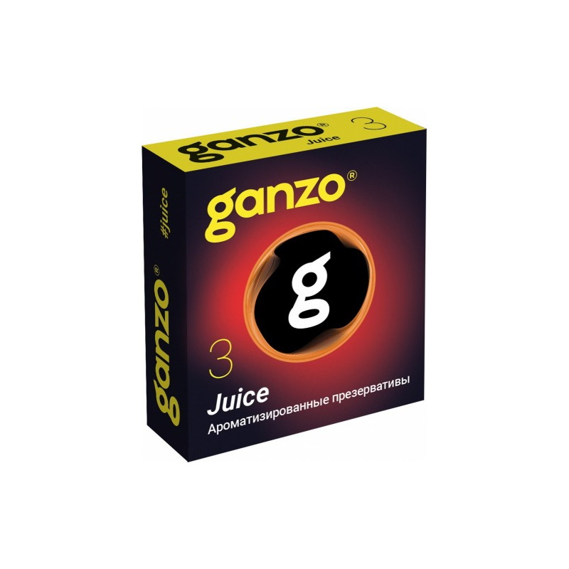 Презервативы Ganzo №3 Juice микс ароматов