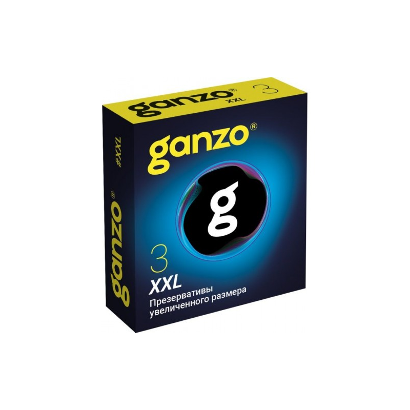 Презервативы Ganzo №3 XXL увеличенного размера