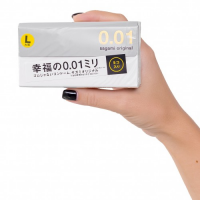 Полиуретановые презервативы Sagami Original 0,01 L-size 5 шт