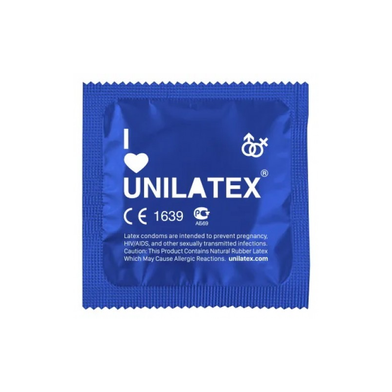 Цветной ароматизированный презерватив Unilatex Multifruits 1 шт