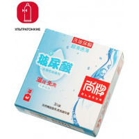 Ультратонкие презервативы с гиалуроновой смазкой Elasun UltraThin and Smooth 3 шт