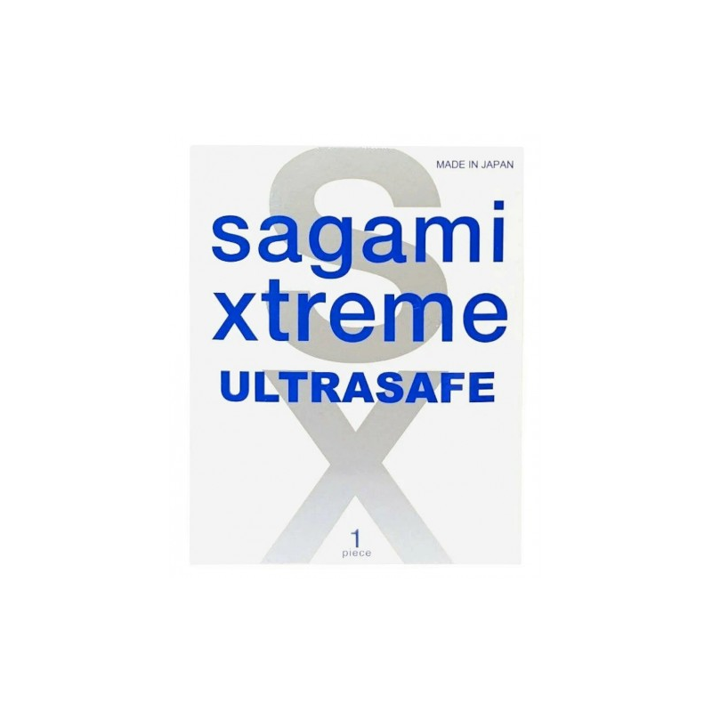 Презерватив с продлевающим эффектом Sagami Xtreme Ultrasafe 1 шт