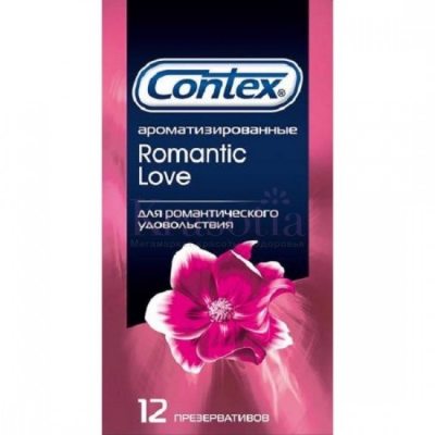 Презервативы Contex №12 Romantic Love ароматизированные
