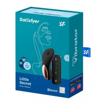 Клиторальный смарт-вибростимулятор Satisfyer Little Secret черный