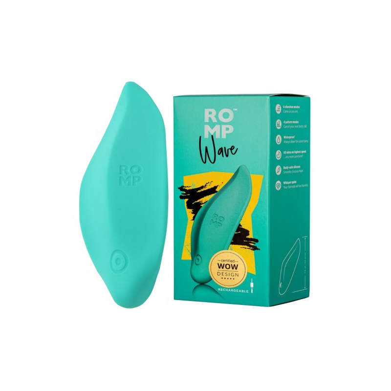 Клиторальный вибростимулятор в трусики Romp Wave