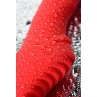 Безремневой страпон с вибрацией Black and Red by Toyfa 35 см красный