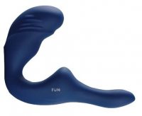 Страпон анальный без ремней Share XS синий