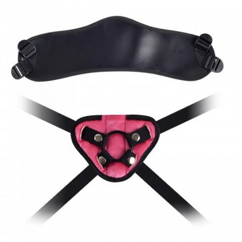 Ремень для страпона Orgasm cozy harness series розовый