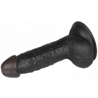 Страпон черный Easy Strapon Set 18 см