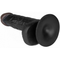 Страпон черный Easy Strapon Set 22 см