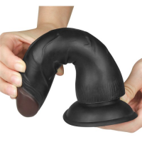 Страпон черный Easy Strapon Set 19 см