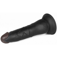 Страпон черный Easy Strapon Set 19 см