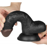 Страпон черный Easy Strapon Set 20 см