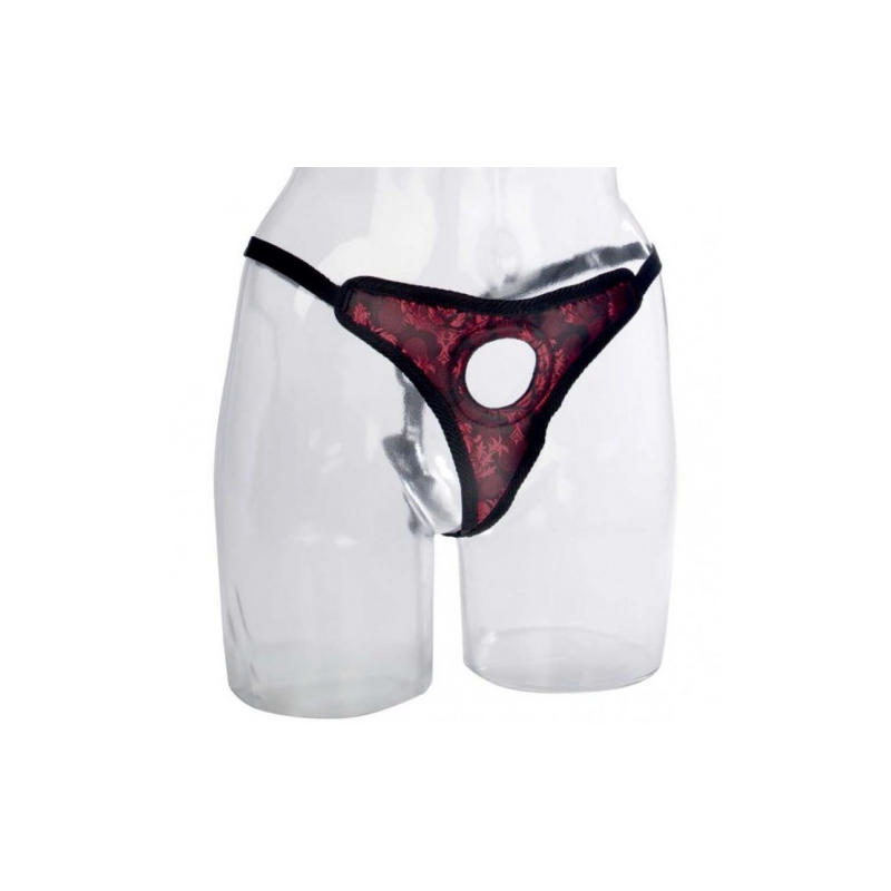 Трусики Oring для страпона Scandal Thong Harness