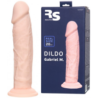 Реалистичный фаллоимитатор на присоске RealStick Silicone Gabriel M 20 см