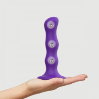 Фаллоимитатор Strap-On-Me Dildo Geisha Ball M фиолетовый 17 см