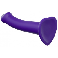 Фаллоимитатор Strap-On-Me Dildo Dual Density Semi-Realistic M фиолетовый 18 см