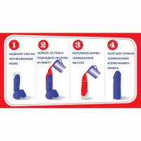 Набор для изготовления слепка пениса Penis Cloneboy Set