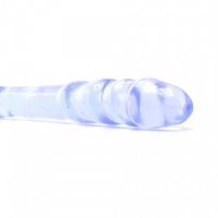 Двойной фаллоимитатор Basix 16 in прозрачный