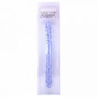 Двойной фаллоимитатор Basix 16 in прозрачный