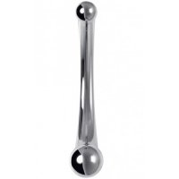 Двусторонний металлический стимулятор Metal by Toyfa 21 см