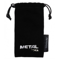 Двусторонний металлический стимулятор Metal by Toyfa 21 см