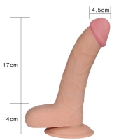 Реалистичный фаллос The Ultra Soft Dude 22 5 см