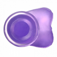 Фиолетовый фаллос Jelly Studs Crystal Dildo Small