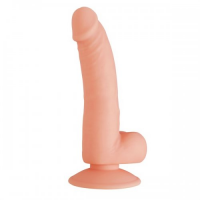 Фаллоимитатор с мошонкой Seducer Spirited Dick Flesh